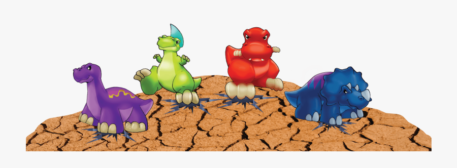 Stomp A Saurs - Cartoon, Transparent Clipart
