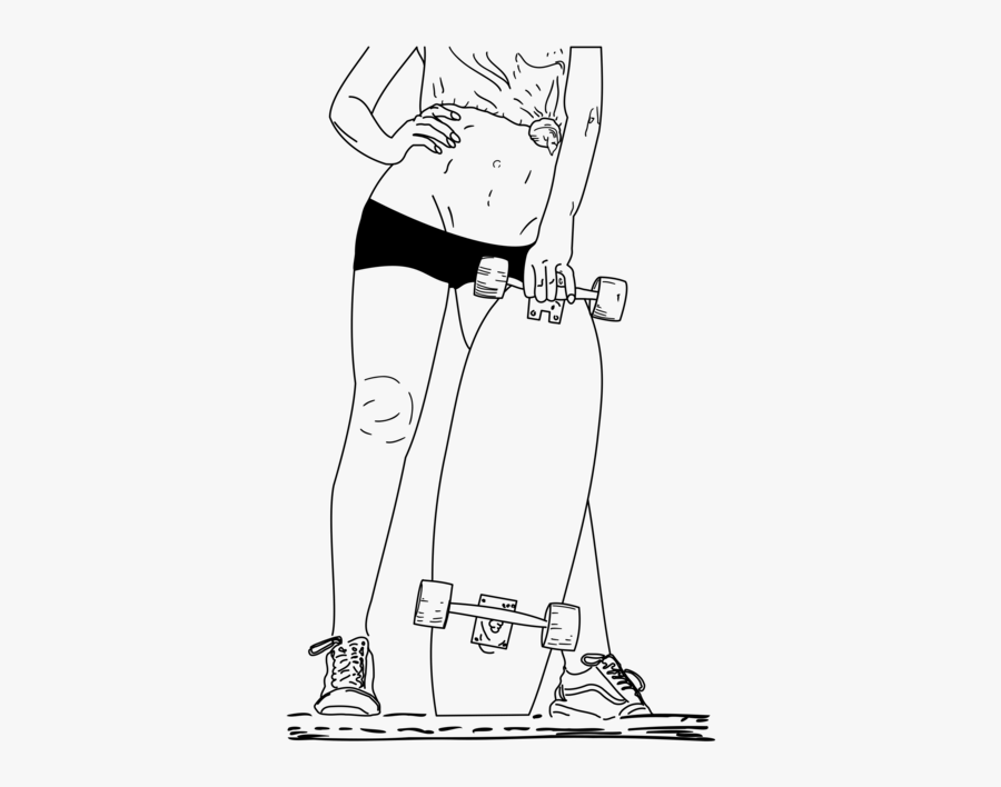 Art,monochrome Photography,artwork - Cartoon, Transparent Clipart