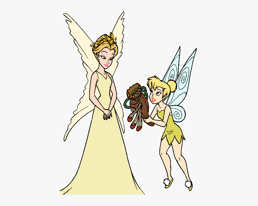 Dibujos De Tinkerbell Clipart Tinker Bell Tinkerbell - Tinkerbell And Queen Clarion, Transparent Clipart