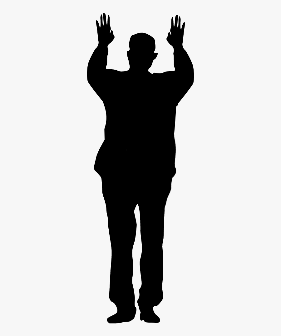 Arm Shoulder Joint Thumb Finger - People Png Touch Screen Silhouette, Transparent Clipart