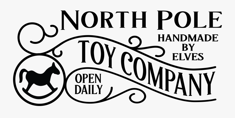 Clip Art North Pole Font - Shangri La Hotel, Transparent Clipart
