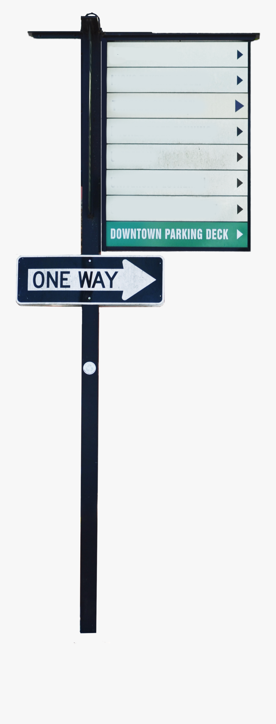 Transparent North Pole Sign Clipart - One Way Sign, Transparent Clipart