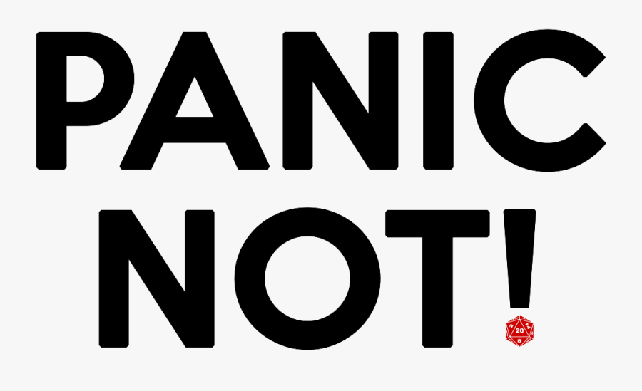 Panic Not, Transparent Clipart