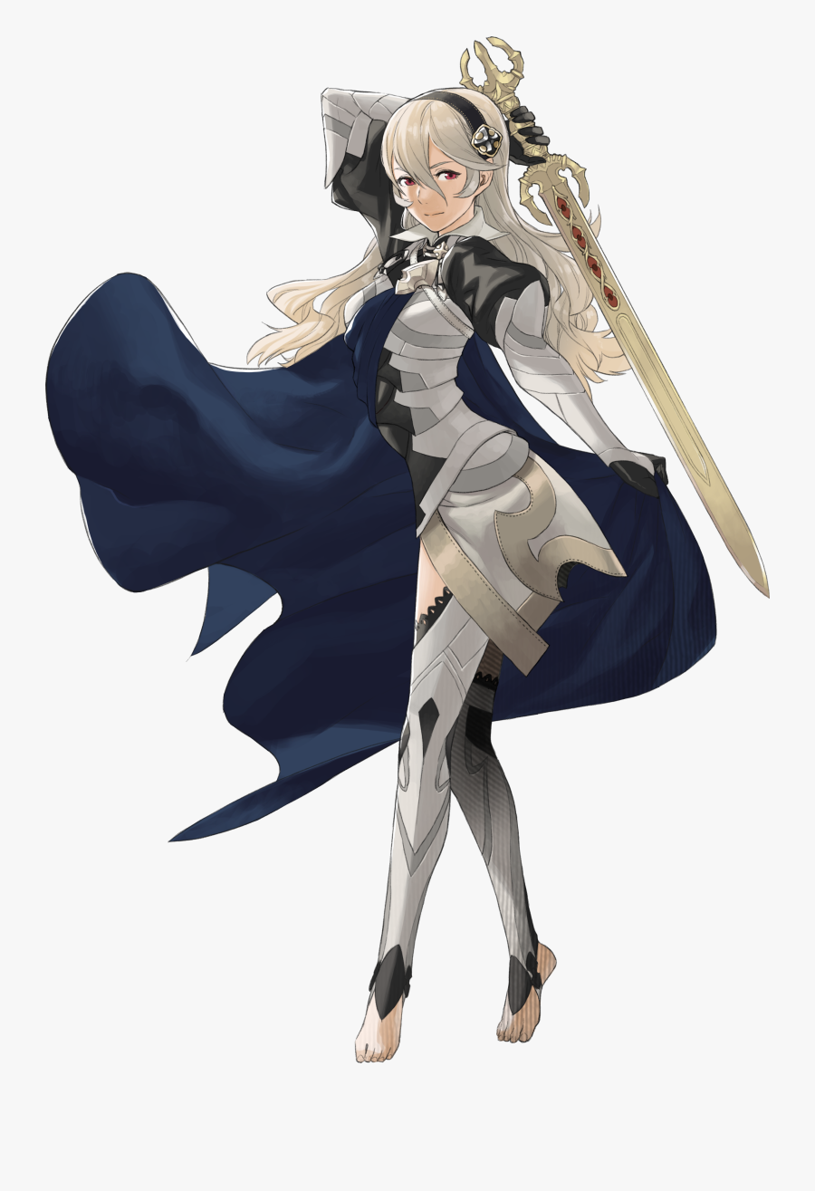 Female Avatar Characters - Corrin From Fire Emblem, Transparent Clipart