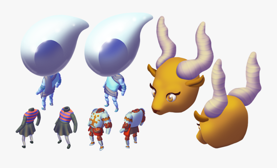 Avatars Collections, Transparent Clipart