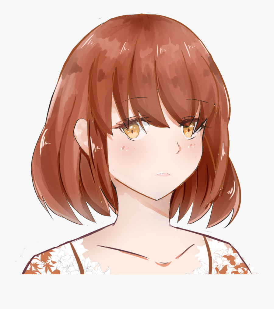 Hand Painted Original Girl Avatar Can Be Commercial - Cartoon, Transparent Clipart