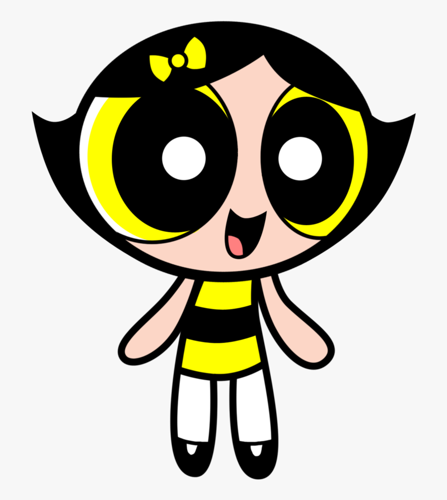 Yellow Powerpuff Girl, Transparent Clipart