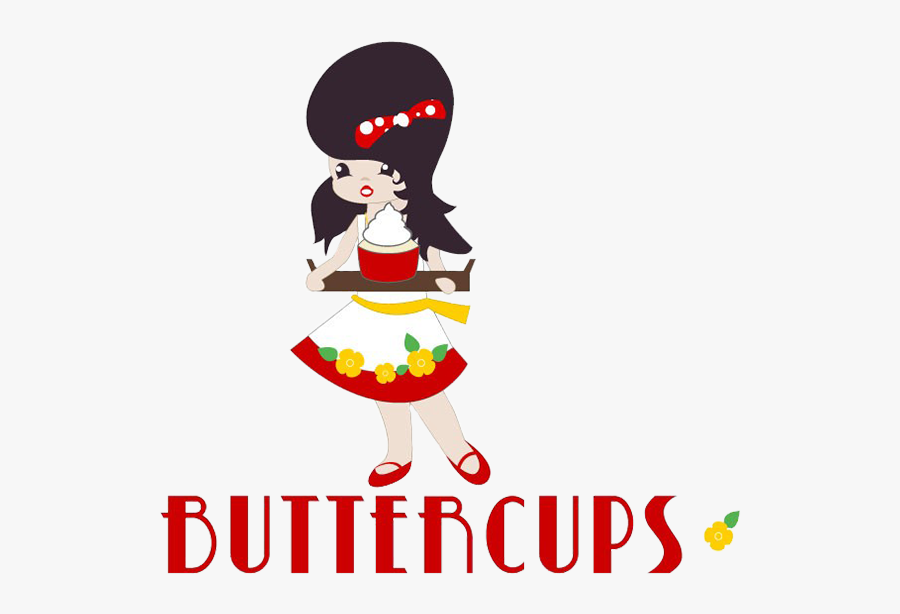 Buttercup Cupcakes Buttercup Cupcakes - Cartoon, Transparent Clipart