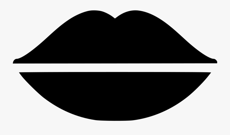 Lips Kiss Comments - Circle, Transparent Clipart