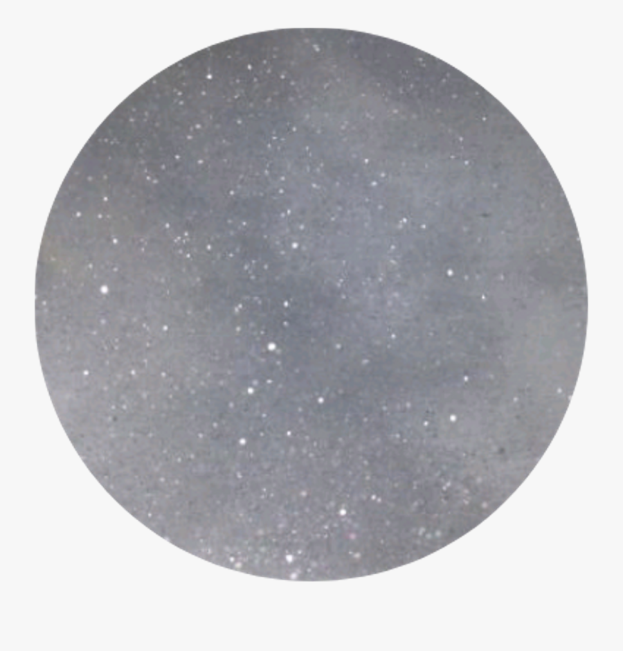 Grey Sky Stars Circle - Grey Circle Transparent Aesthetic, Transparent Clipart