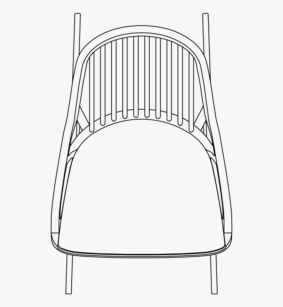 Transparent Rocking Chairs Clipart - Windsor Chair, Transparent Clipart