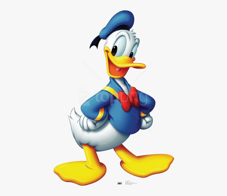 Free Png Download Donald Duck Happy Clipart Png Photo - Duck From Mickey Mouse, Transparent Clipart