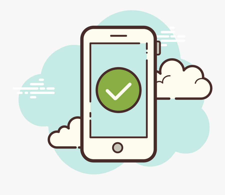 Transparent Smartphone Vector Png - Instagram On Smartphone Vector Png, Transparent Clipart