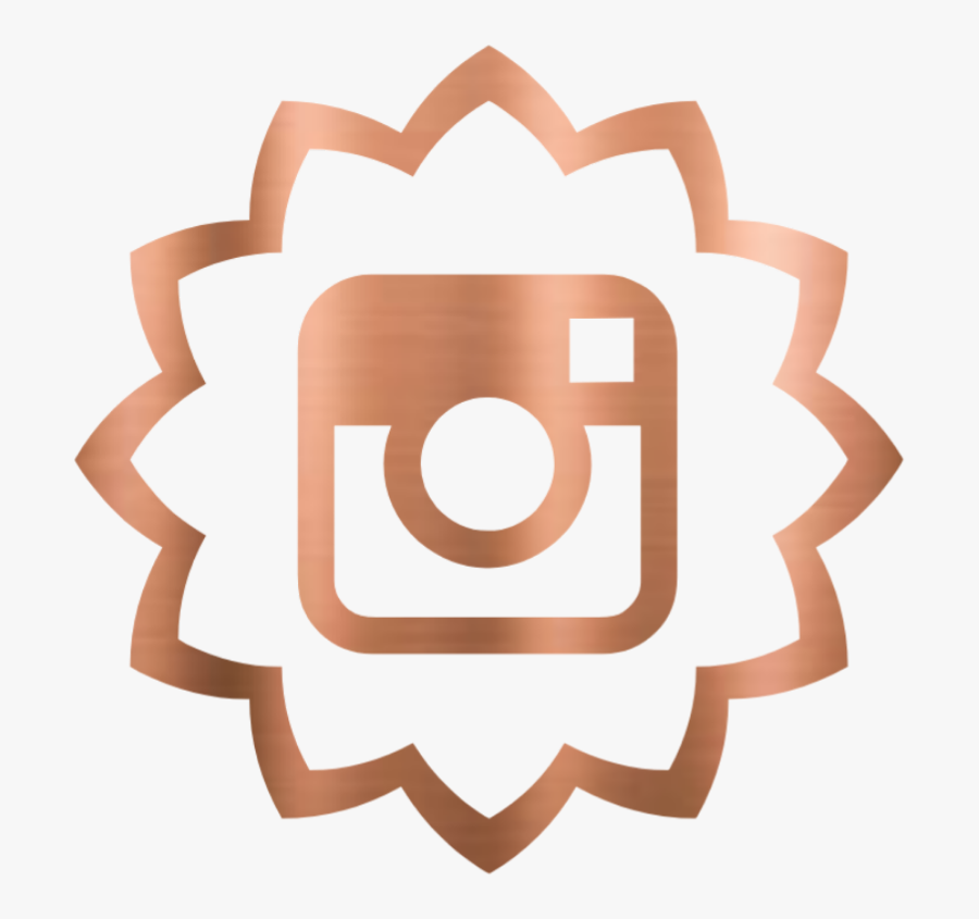 #instagram #instagramlogo #instagramicon #instagramhighlights - Transparent Rose Gold Instagram Icon, Transparent Clipart