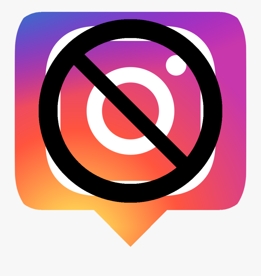 Labcrab - No Instagram Logo Png, Transparent Clipart