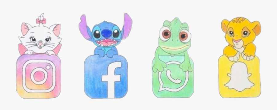 Cute Disney Animal Drawings - Cute Disney Character Drawings, Transparent Clipart