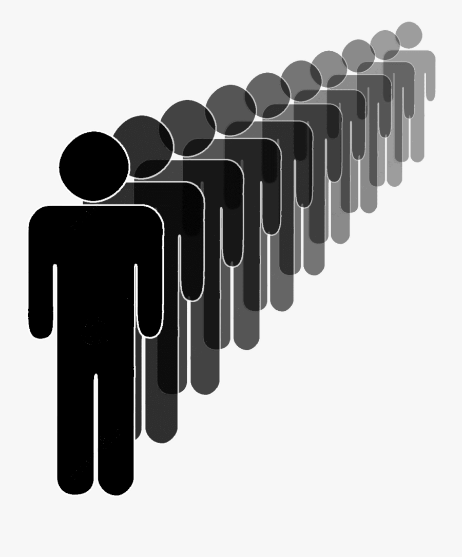 Line Of People Transparent, Transparent Clipart