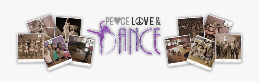 Peace, Love & Dance - Graphic Design, Transparent Clipart