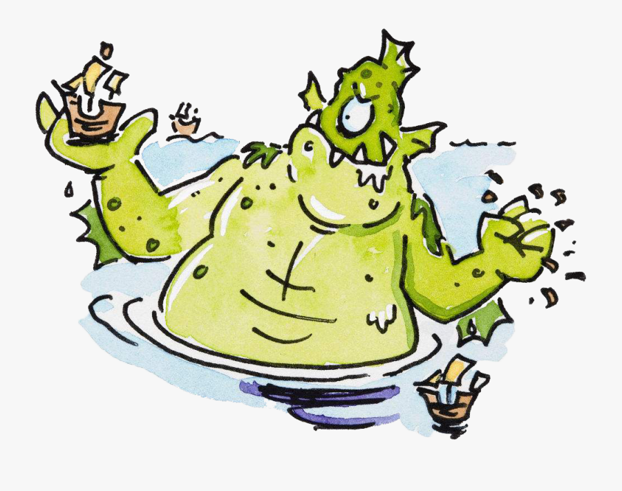 Hulk Monster Ocean - Ocean Monster Clip Art, Transparent Clipart