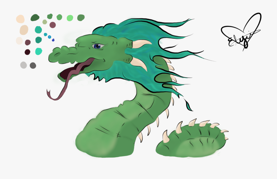 Transparent Sea Serpent Clipart - Cartoon, Transparent Clipart