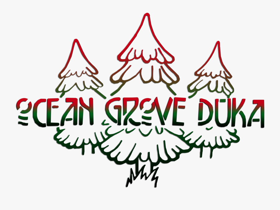 Ocean Grove Duka Clipart , Png Download - Calligraphy, Transparent Clipart