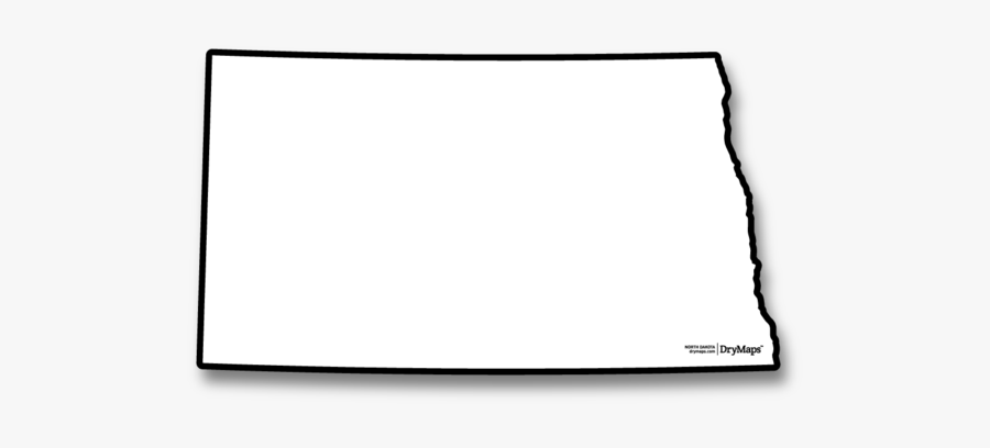 North Dakota - Line Art, Transparent Clipart
