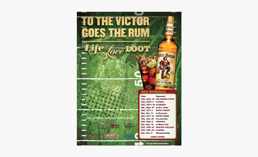 Captain Morgan, Transparent Clipart