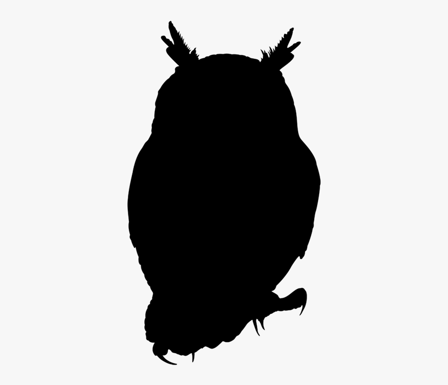 Owl Silhouette Png Page - Illustration, Transparent Clipart