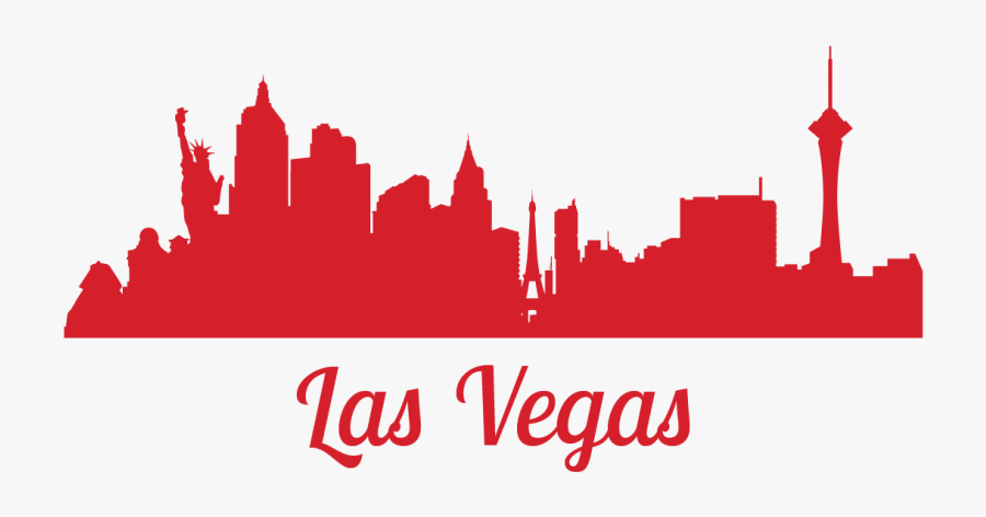 Silhouette Las Vegas Clip Art, Transparent Clipart