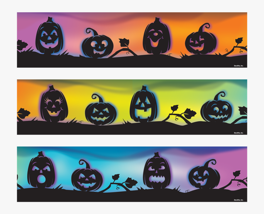 Photocake Edible Cake Banding - Jack-o'-lantern, Transparent Clipart