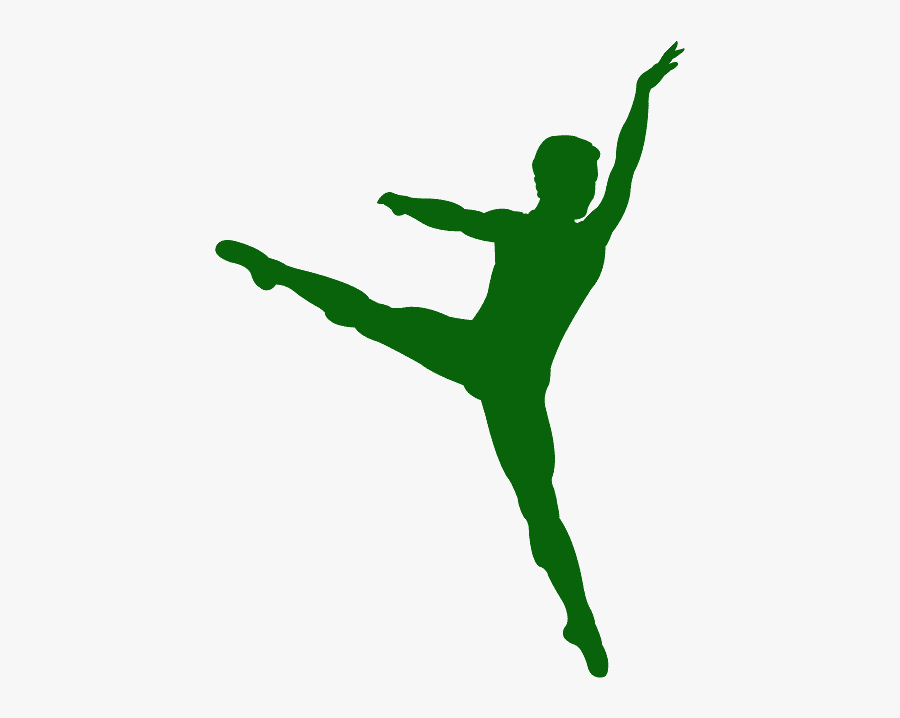 Transparent Male Dancer Silhouette, Transparent Clipart
