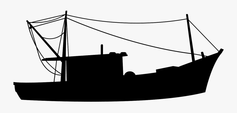 Download Fishing Boat Silhouette Vector , Free Transparent Clipart - ClipartKey