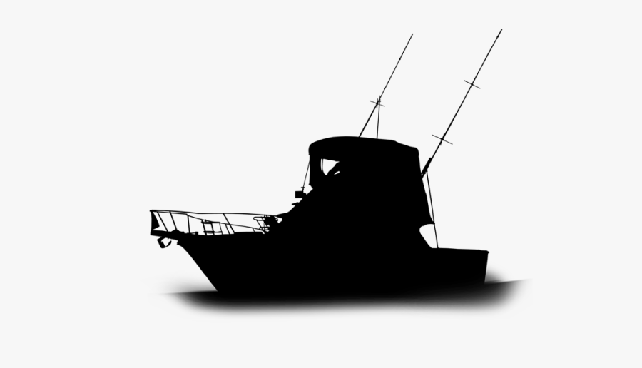 Download Transparent Ship Silhouette Png - Fishing Boat Silhouette ...