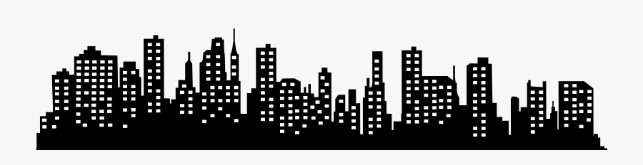 Transparent Cityscape Clip Art - Cityscape Transparent, Transparent Clipart