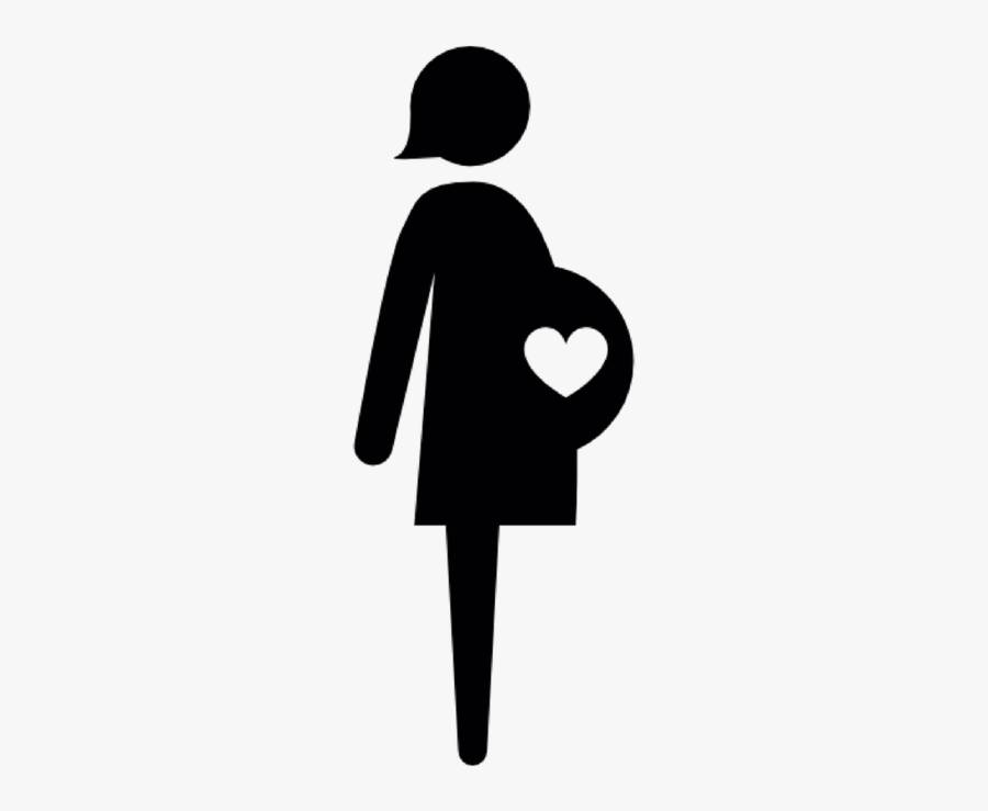 The Pregnant Mother - Pregnant Woman Icon Free, Transparent Clipart