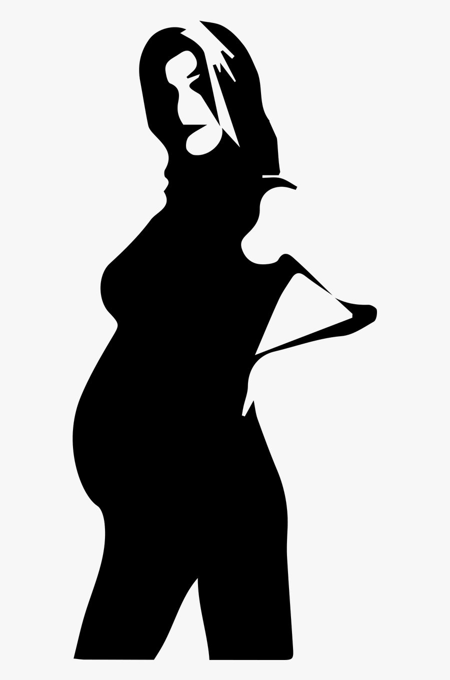 Pregnancy Pregnant Mother Free Picture - Pregnancy, Transparent Clipart
