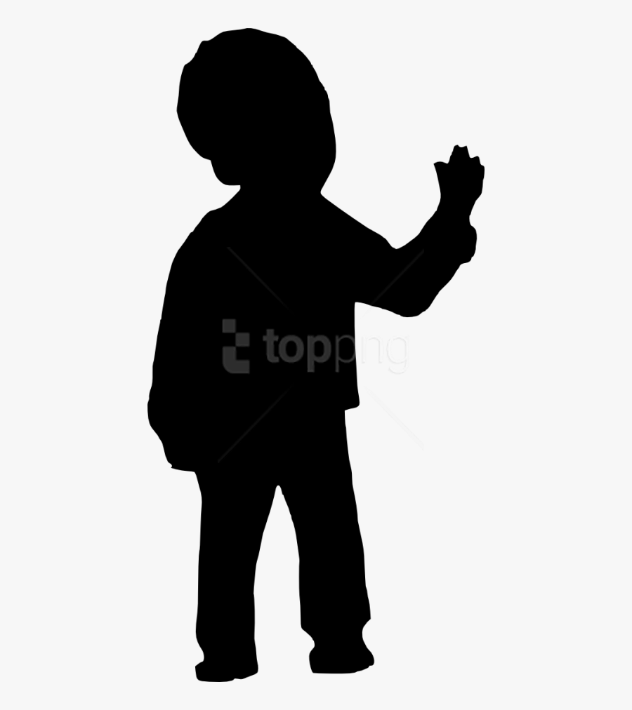 Boy Silhouette Png - Fat Woman Silhouette Clip Art, Transparent Clipart