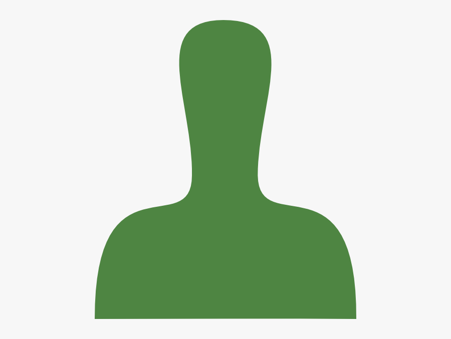 Green Person Silhouette Svg Clip Arts - Office Rubber Stamp, Transparent Clipart