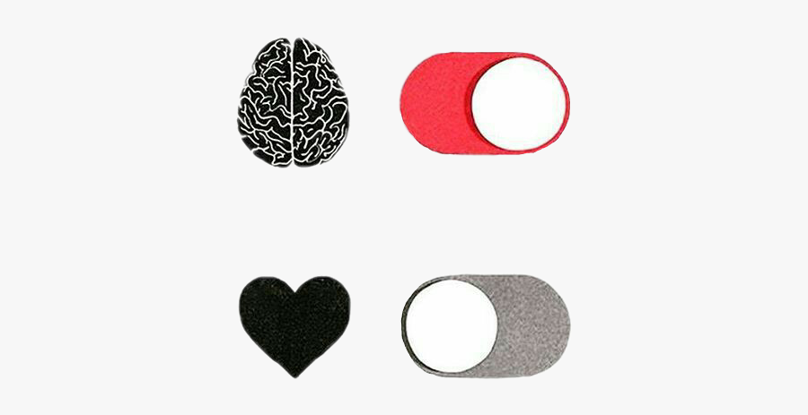 #heart #brain #cute - Love On Brain Off, Transparent Clipart