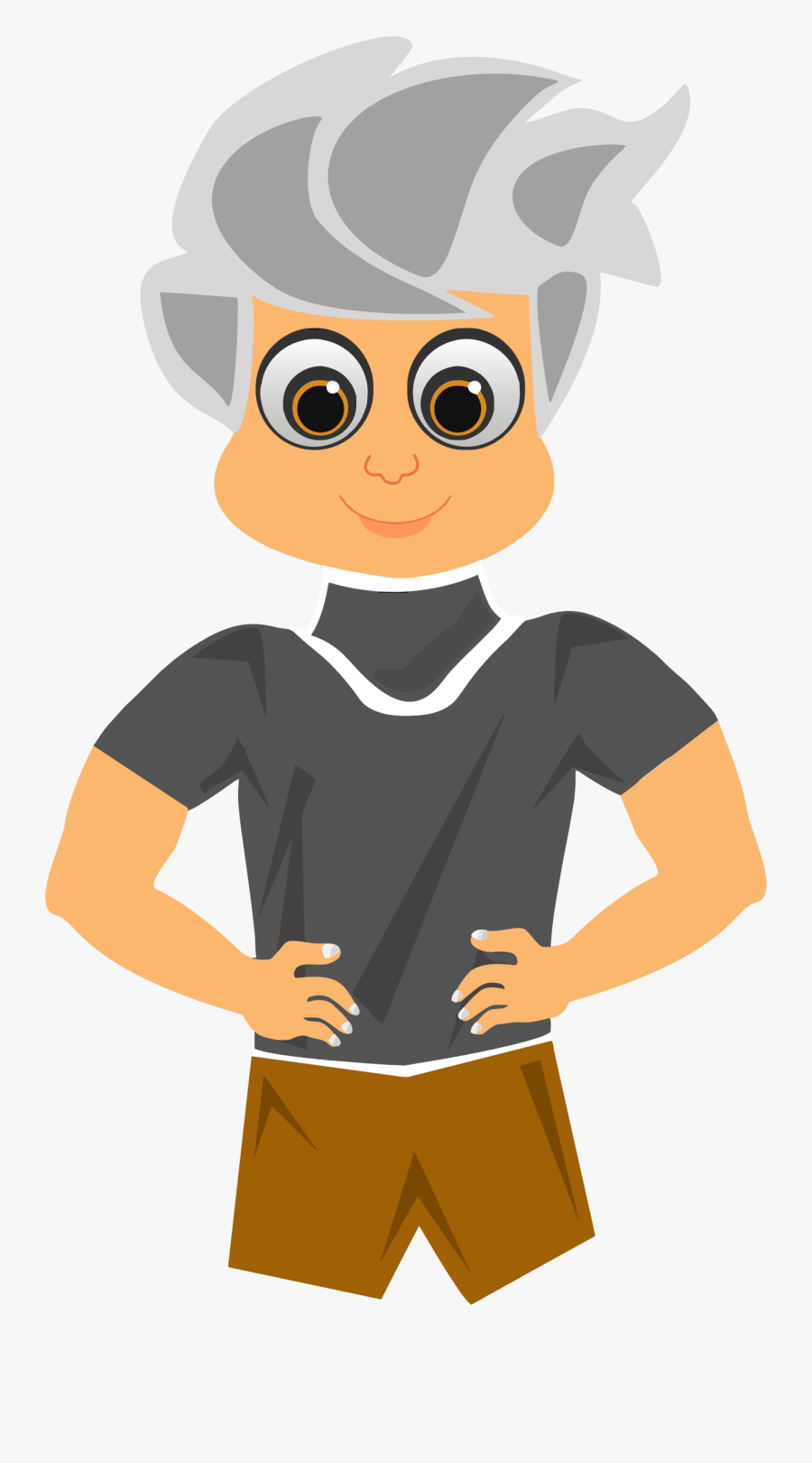 Boy Cartoon Character Free Picture - Boy Funny Cartoon Png, Transparent Clipart