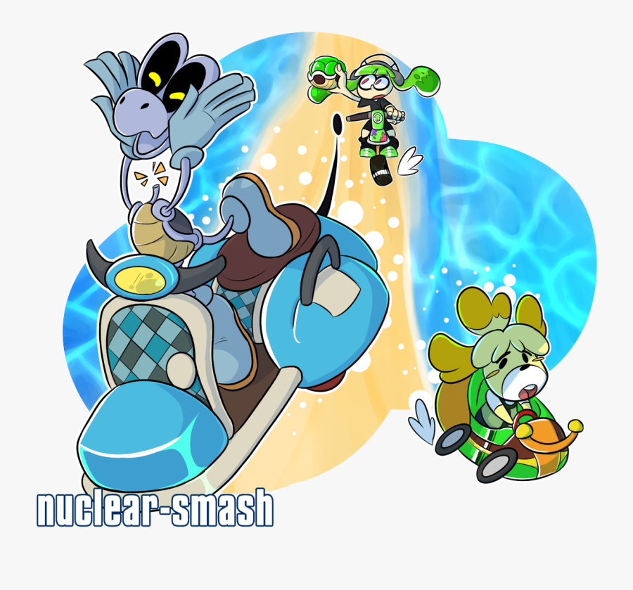 Mario Kart 8 Deluxe Fanart, Transparent Clipart