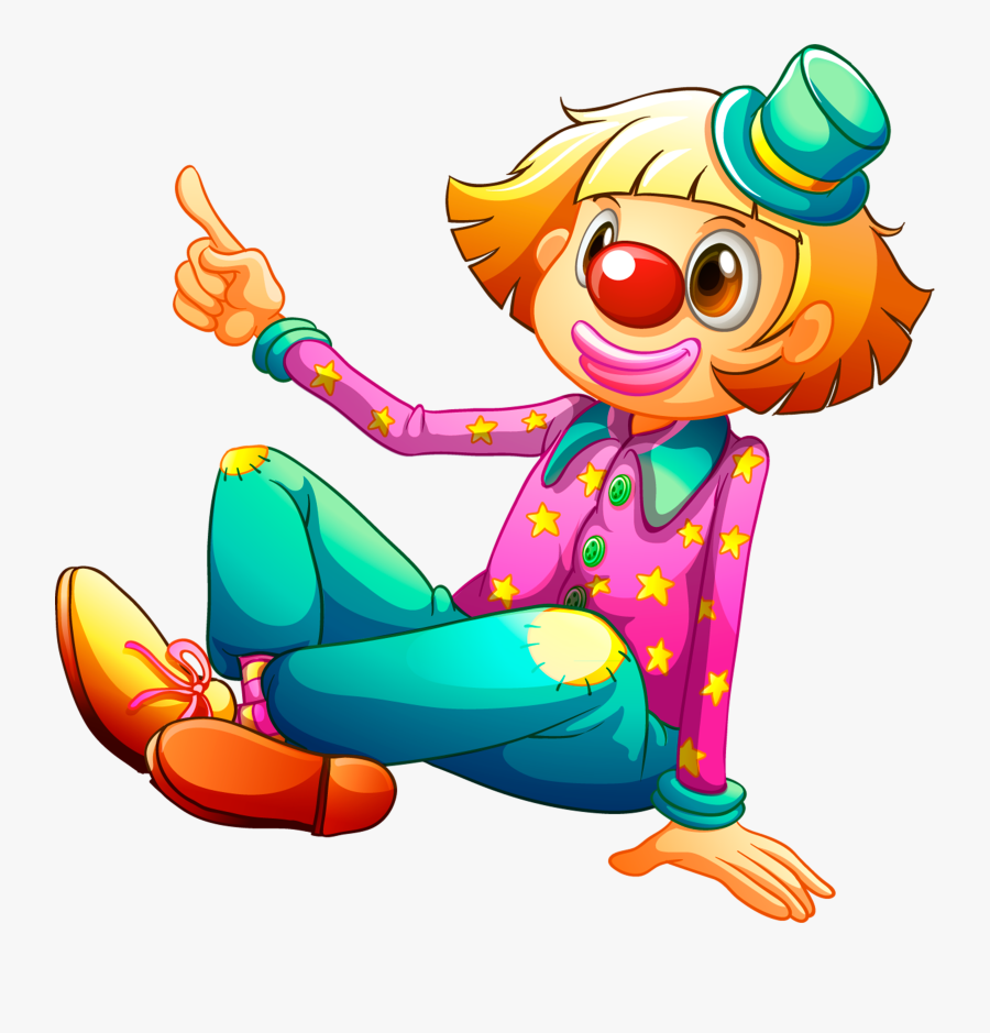 Cartoon Illustration Clown Royalty-free Free Download - Clown With The Ball, Transparent Clipart