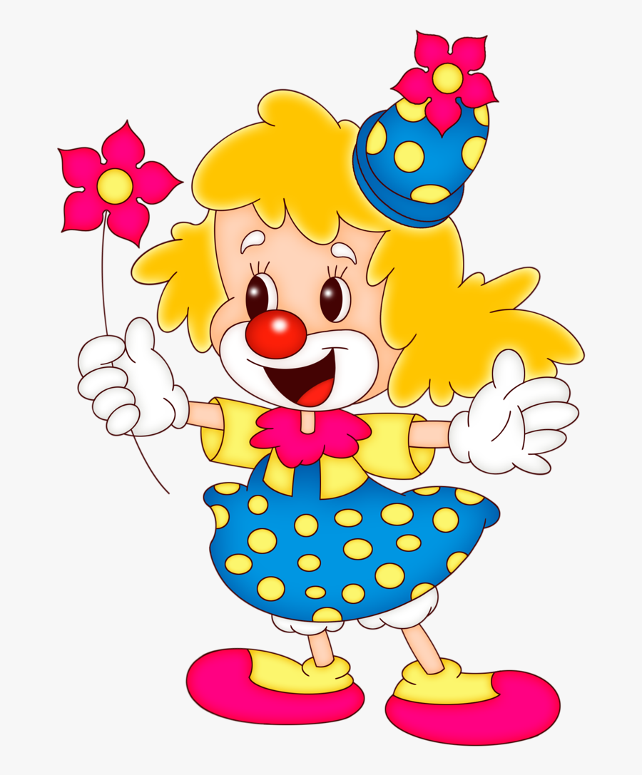 Cute Clown Png - Imagenes De Payasitas Animadas, Transparent Clipart