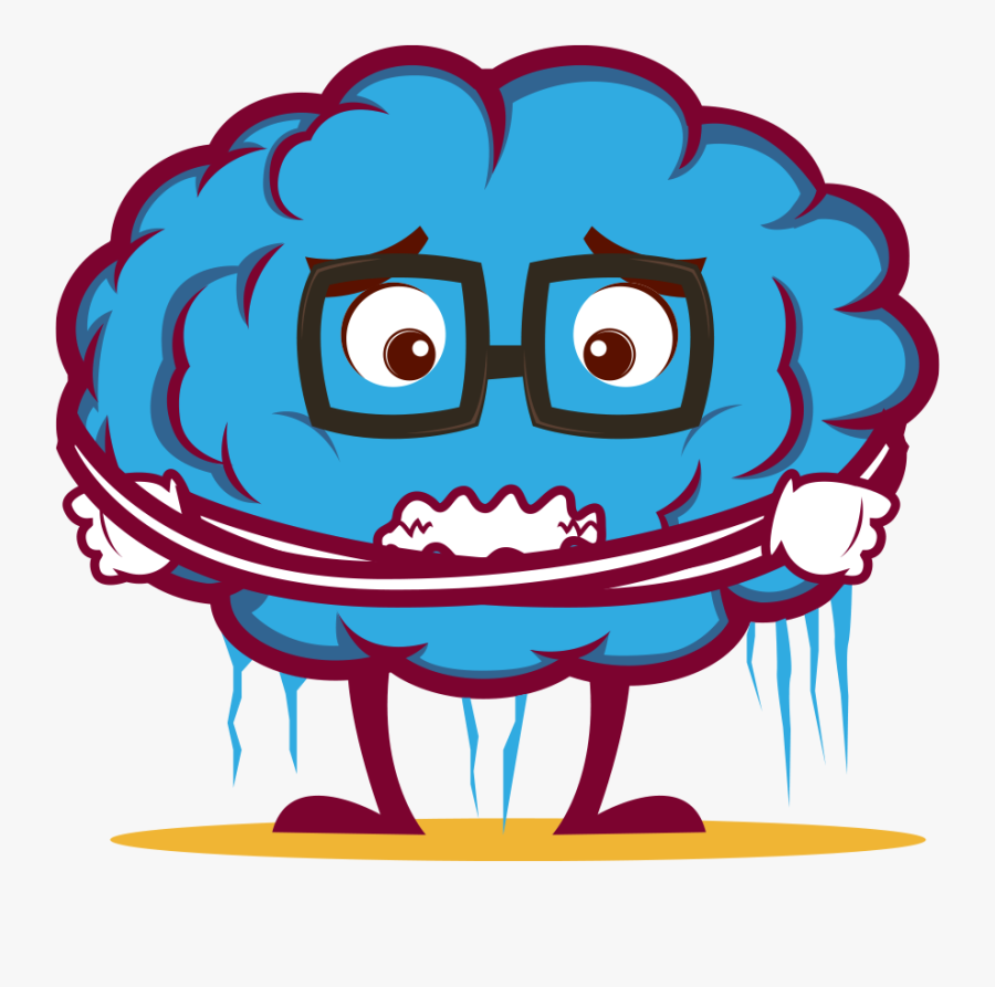 Brain Clipart Emoji - Emoji Brain, Transparent Clipart