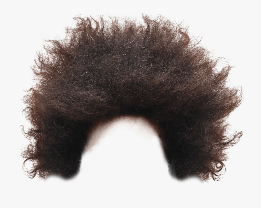 #afro #hair #black #dressup #costume - Afro Hair For Picsart, Transparent Clipart