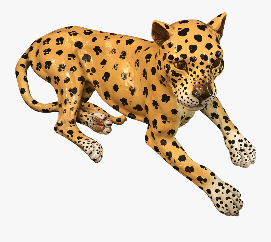 Transparent Cheetah Png - Animal Figure, Transparent Clipart