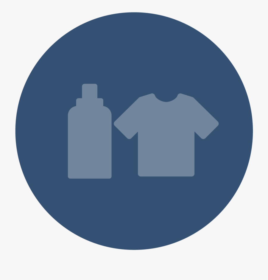 Color Circles Blue Personal Care - Illustration, Transparent Clipart