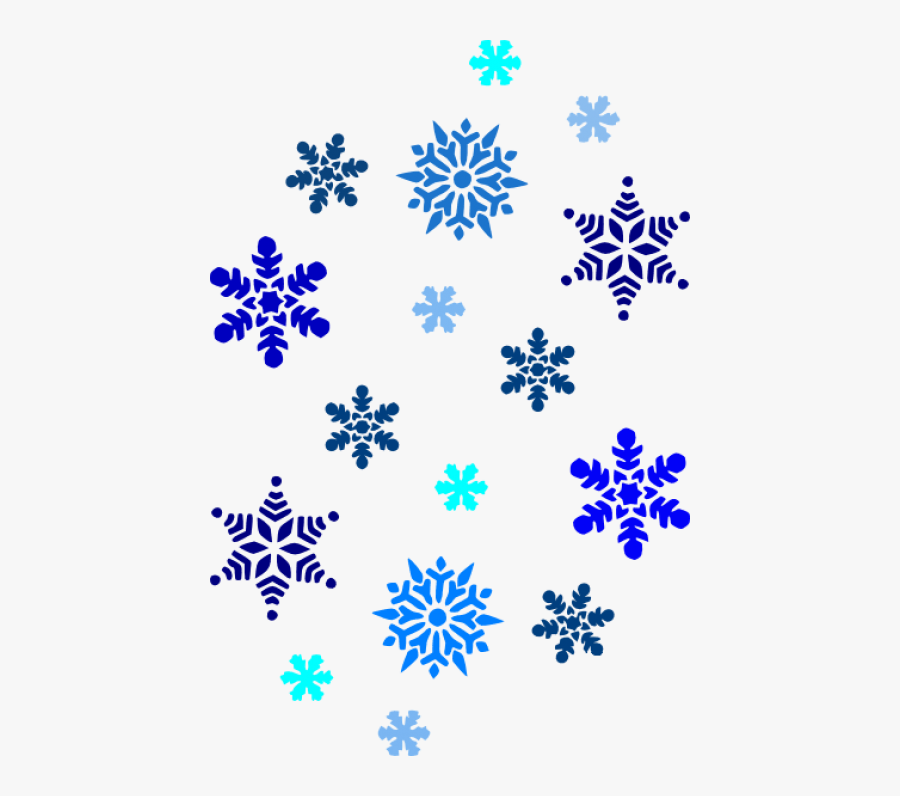 Download Snowflakes Png Images Background - Snowflakes Silhouette Clipart, Transparent Clipart