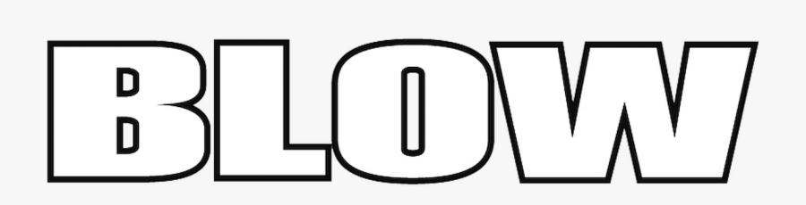 Blow - Line Art, Transparent Clipart
