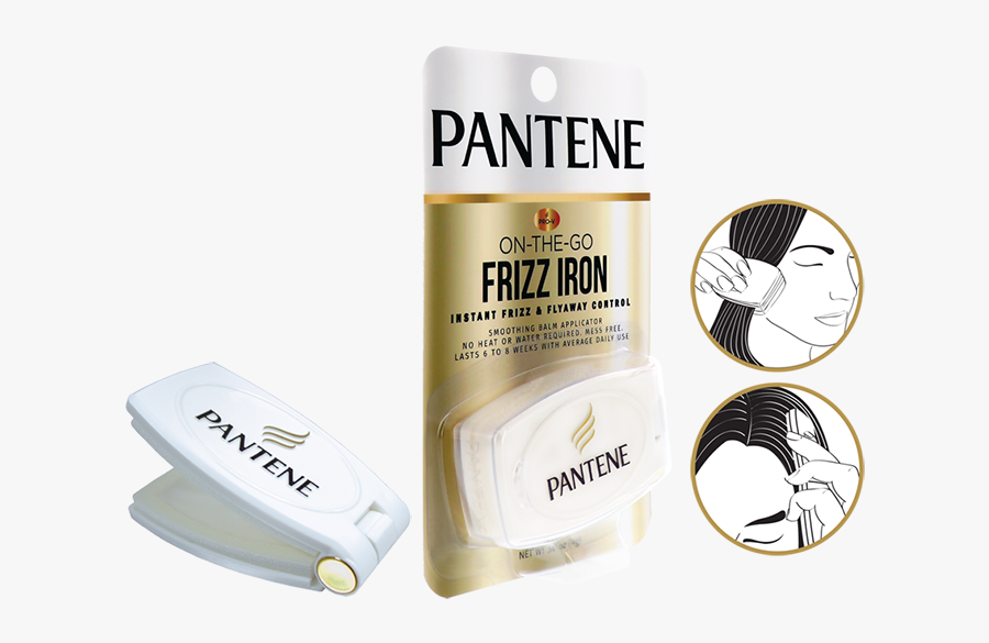 Pantene Frizz Iron - Pantene On The Go Frizz Iron, Transparent Clipart